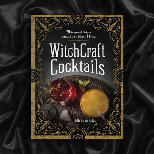Witchcraft Cocktails Hardcover Book: 70 Enchanting Seasonal Drinks to Elevate Your Craft - Lucky Girl Gifts