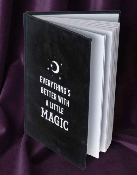 Better With Magic Velvet Journal - Lucky Girl Gifts