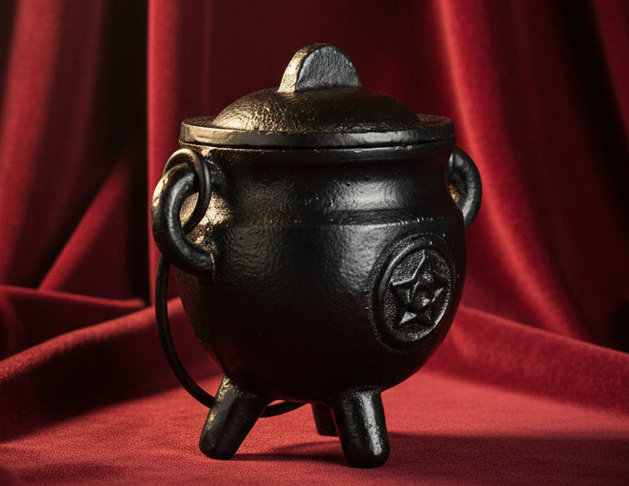 CAULDRON CANDLES: WISDOM (LAPIS) - Lucky Girl Gifts