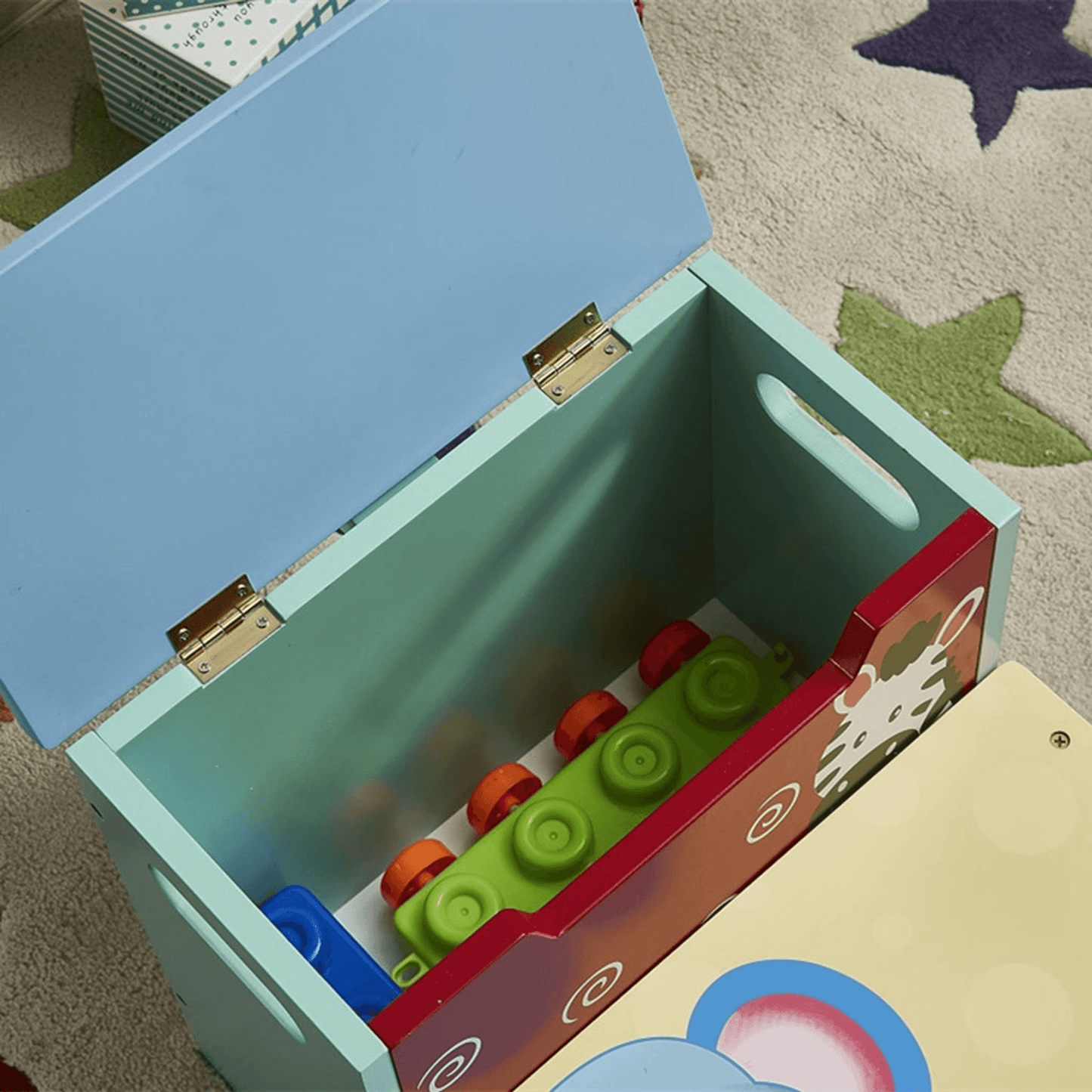 Joseph Boys Wooden Animal-Themed Step Stool For Kids
