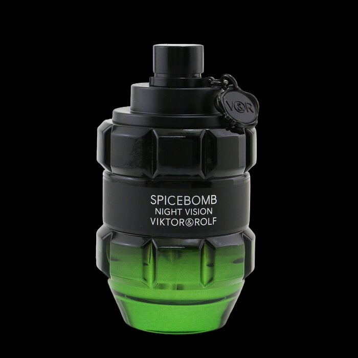 Viktor & Rolf Spicebomb Night Vision perfume bottle on a white background