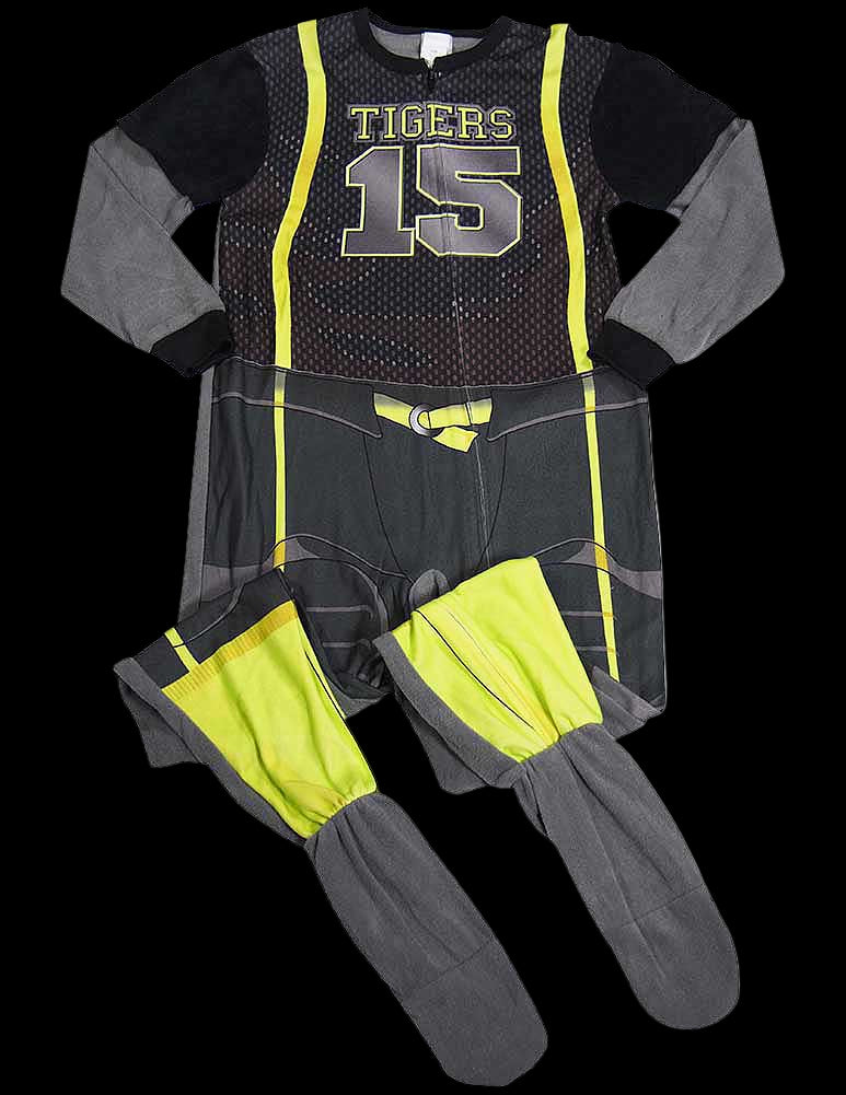 Children's sports uniform with 'Tigers' and number '15' on a white background