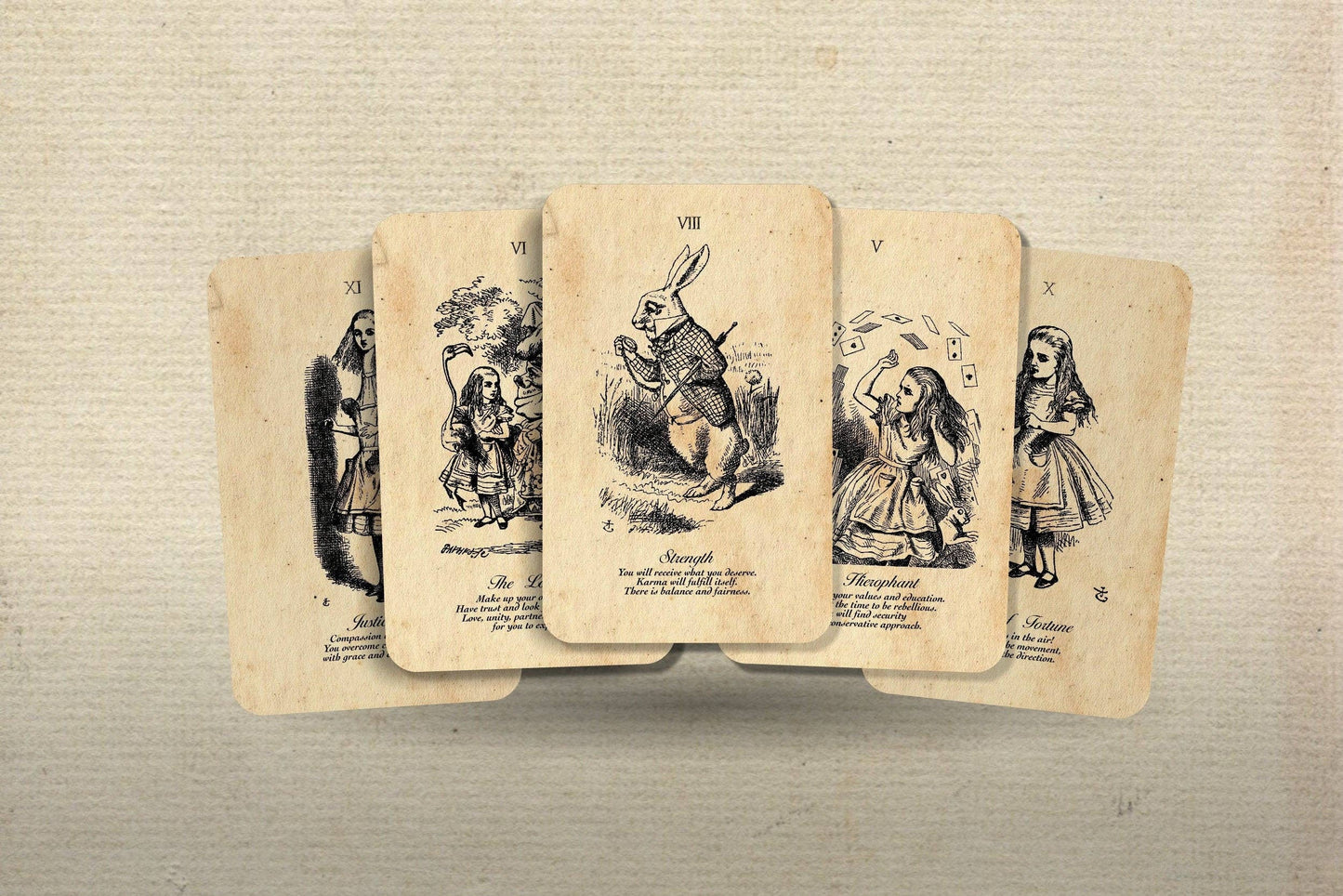 Tarot in wonderland - Major Arcana-4