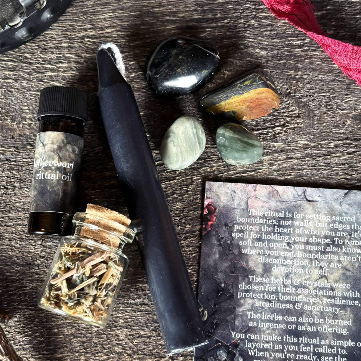 Boundaries Spell Kit • Witchcraft Protection & Sacred Space - Lucky Girl Gifts