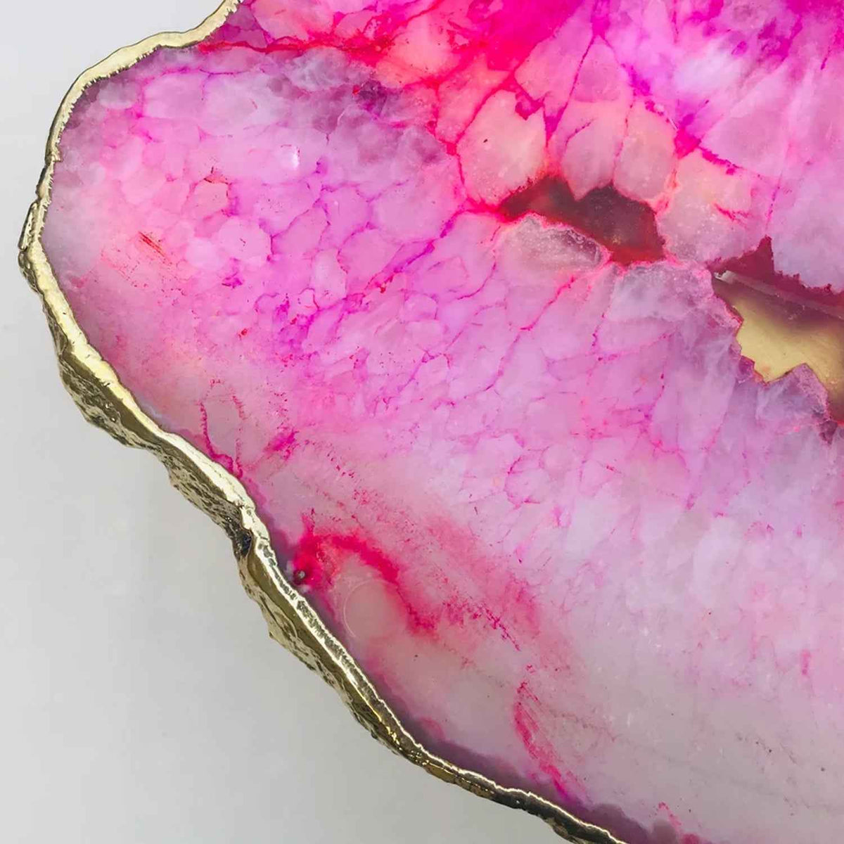 Pink Agate Cake Stand/Centrepiece/Display Stand/Tray - Lucky Girl Gifts