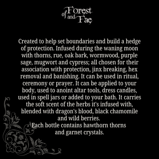 Shielding Ritual Oil • Altar Oil for Warding Hex Removal - Lucky Girl Gifts