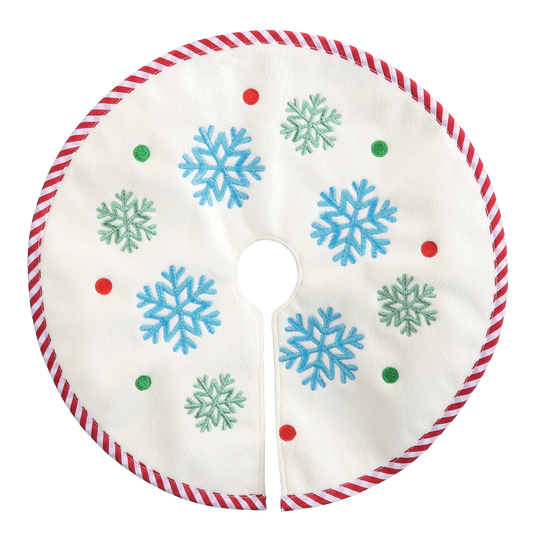 Mini Snowflake Tree Skirt-0