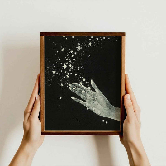 “Touch of Magic” Mystical Art Print - Lucky Girl Gifts