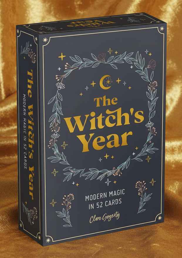 The Witch's Year: Modern Magic in 52 Cards - Lucky Girl Gifts