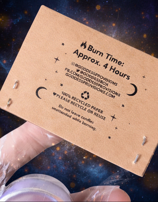Moon Phase Tealight Candles in Black & White for Celestial Decor - Lucky Girl Gifts
