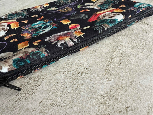 Witchy Tarot Card Bag With Zipper - Tarot Deck Storage Bag - Lucky Girl Gifts