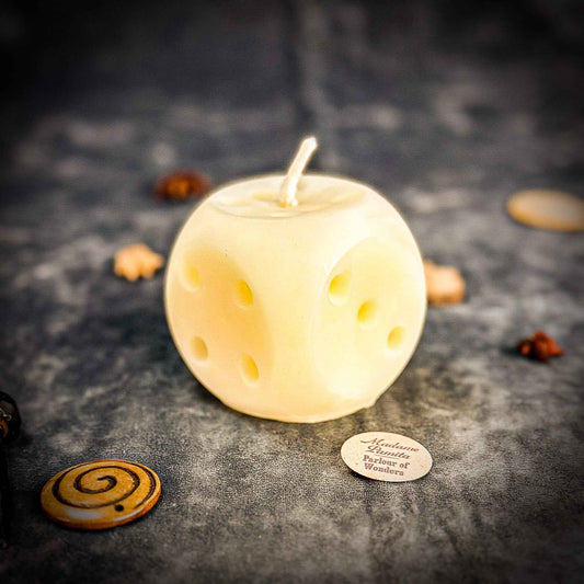 Lucky Dice Candle Spell Kit - Gambling Luck & Good Fortune - Lucky Girl Gifts