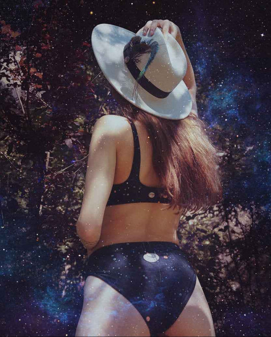 Cygnus Midnight Swimsuit for Elegant Beach Style