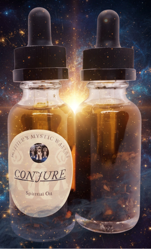 Conjure Anointing Oil for Crossroads, Magic & Manifesting - Lucky Girl Gifts