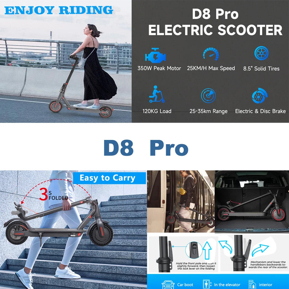 Self Balancing Foldable Electric Scooter with Changeable Battery