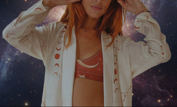 The Rigel Silk Robe - Dalaman Dreamer Luxury Nightwear - Lucky Girl Gifts