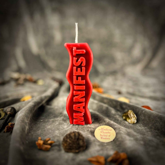 Manifest Like a Boss Candle Spell Kit - Goal Setting & Abundance Magic