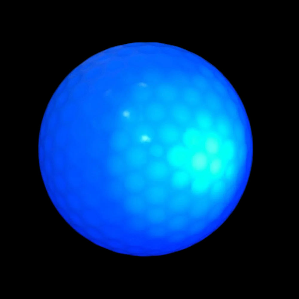 Blue glowing ball with '5Pcs' text on a black background