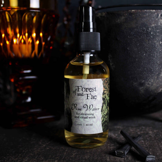 Rue Water for Protection Hex Breaking Witchcraft - Lucky Girl Gifts