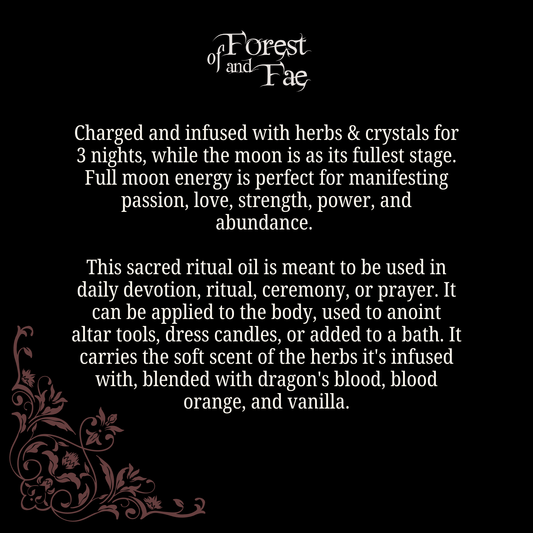 Attraction Ritual Oil • Witchy Love & Abundance Altar Oil - Lucky Girl Gifts