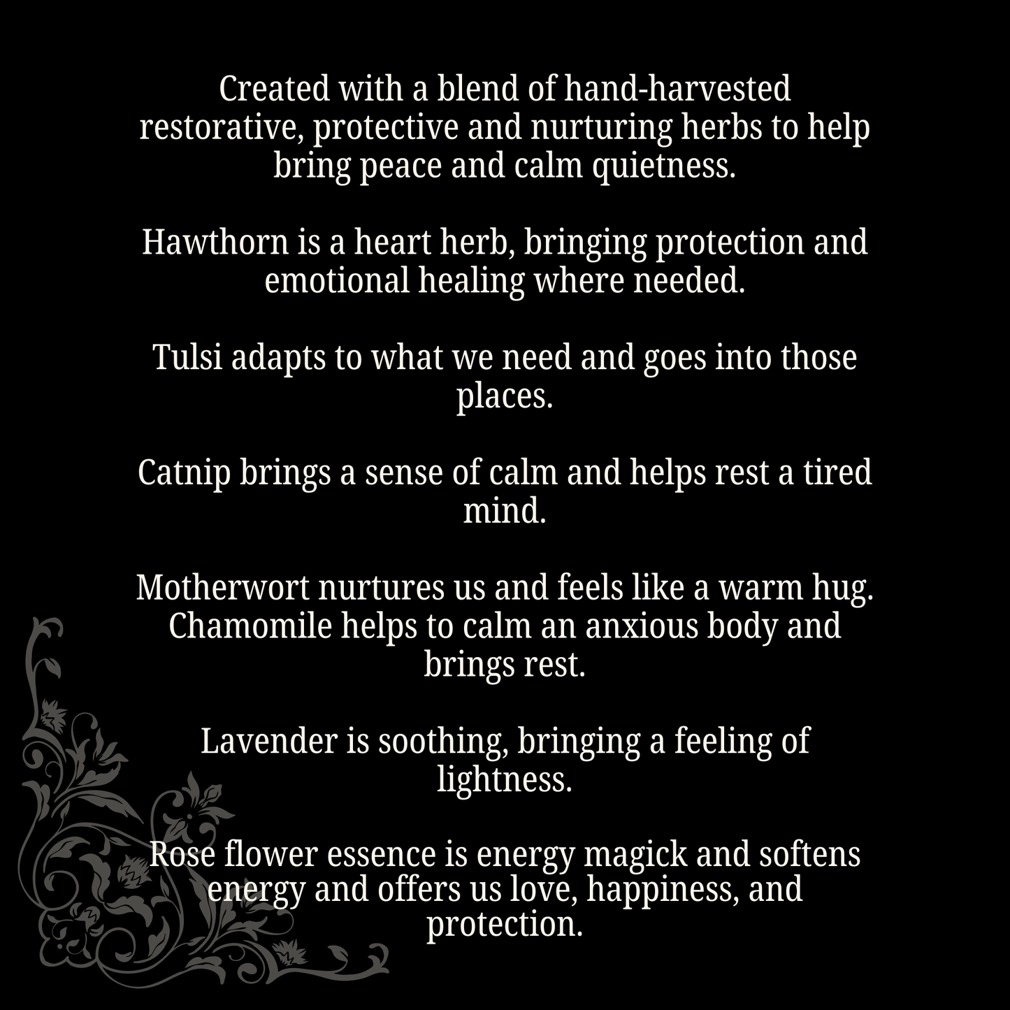 Serenity Calming Herbal Tincture Elixir for Peace - Lucky Girl Gifts