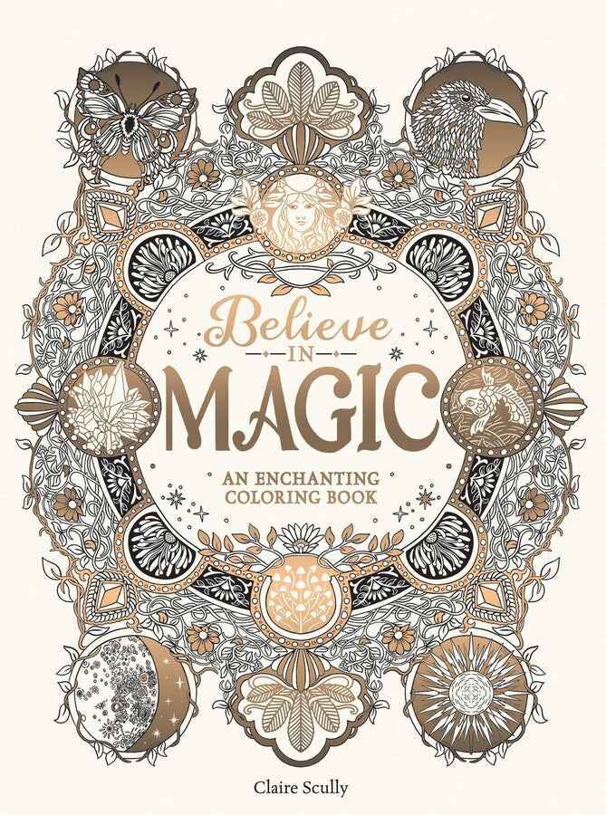 Believe in Magic Coloring Book - Lucky Girl Gifts