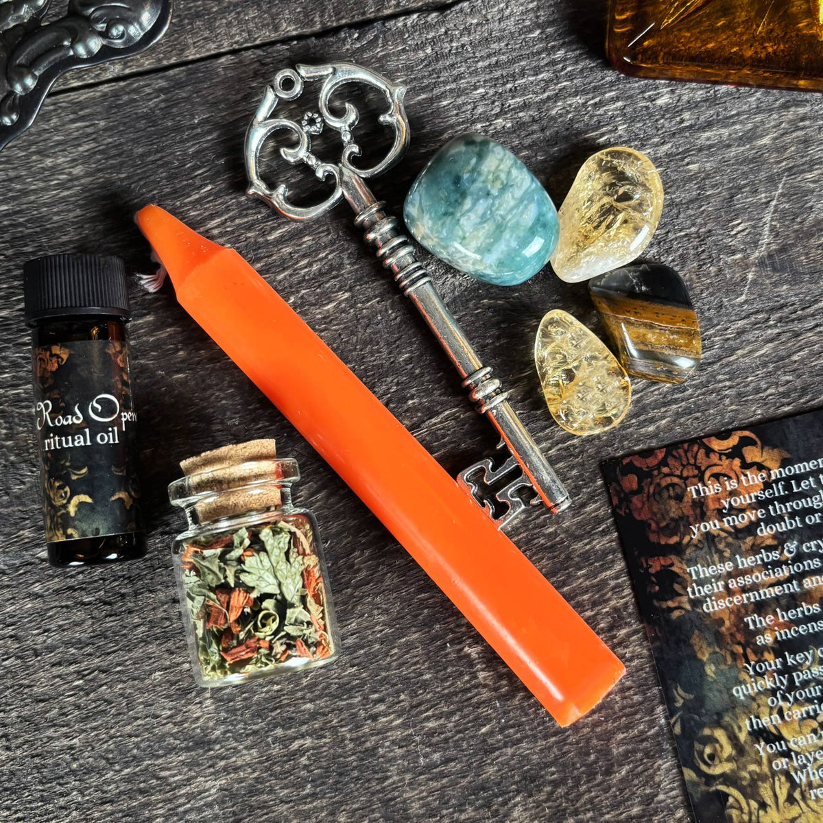 Unlocked Spell Kit • Road Opener & Energy Shift• Witchcraft - Lucky Girl Gifts