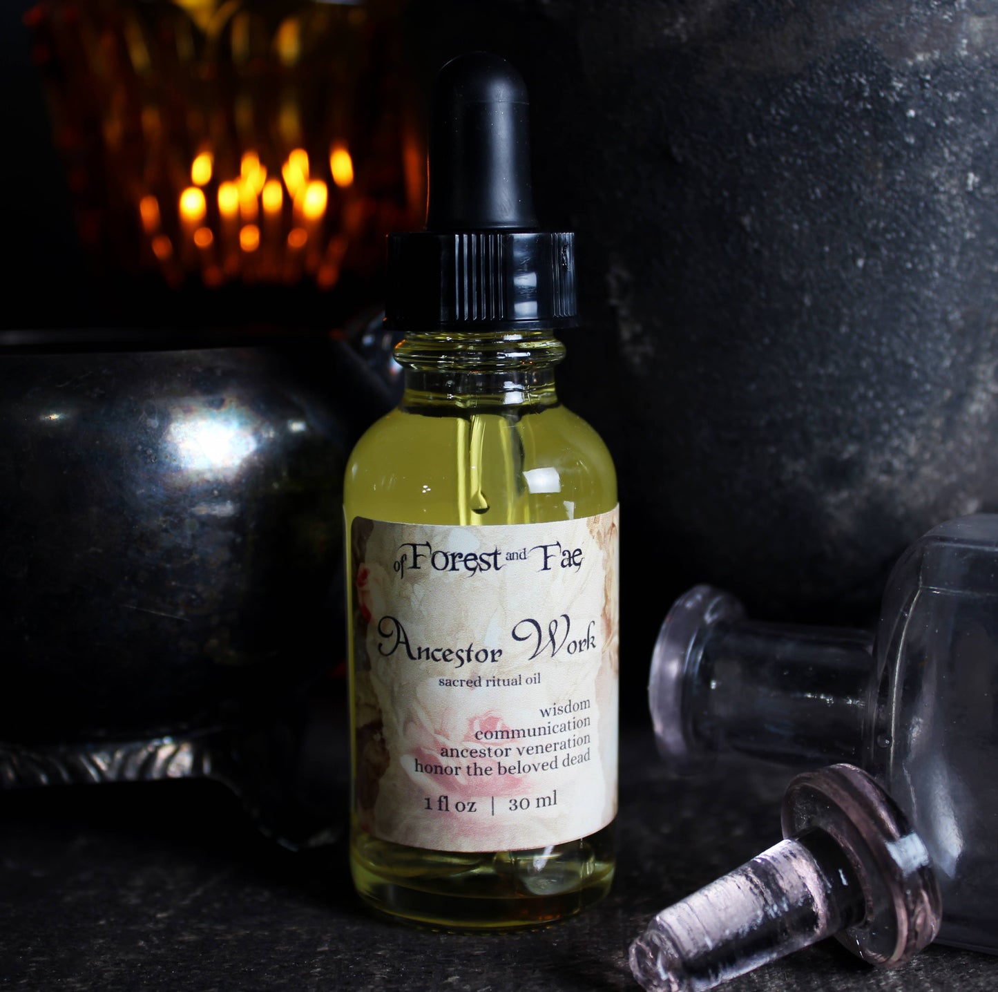 Ancestor Work Sacred Ritual Oil • Altar Oil • Witchcraft-4