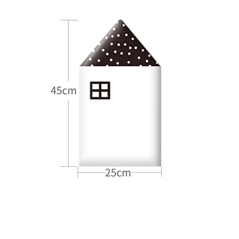 Measurement chart of a product with dimensions labeled