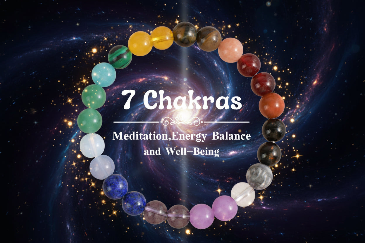 Crystal Bracelets for Wealth and Love | 17 Crystal Options for Prosperity, Protection, Chakras & Anxiety Relief - Lucky Girl Gifts