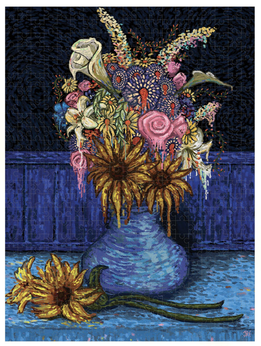 Flowers for Vincent (Jigsaw Puzzle) - Lucky Girl Gifts