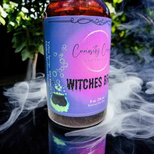 Witches' Brew Room Spray: Apple, Pumpkin, Patchouli Scent - 8 oz - Lucky Girl Gifts