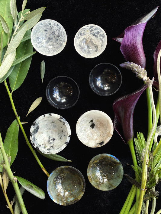 Crystal Bowls (Solid Crystal) - 2” or 3” - Lucky Girl Gifts