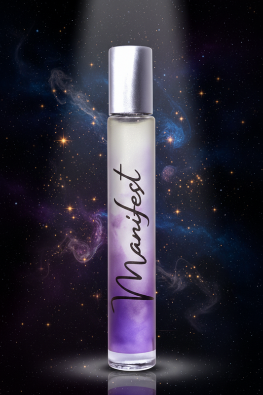 Manifest Perfume Rollerball | Grounding Aromatherapy Essential Oil - Lucky Girl Gifts