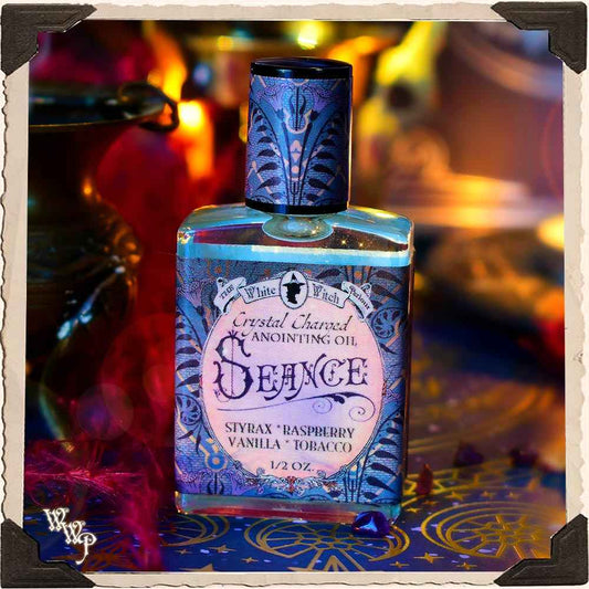 SEANCE BODY OIL. 1/2 oz. For Heightened Spiritual Awareness, Psychic Energy