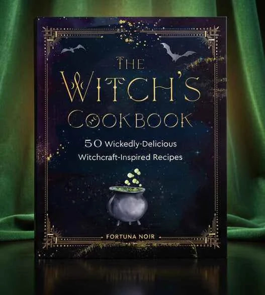 The Witch's Cookbook: 50 Wickedly Delicious Witchcraft-Inspired Recipes - Hardcover - Lucky Girl Gifts