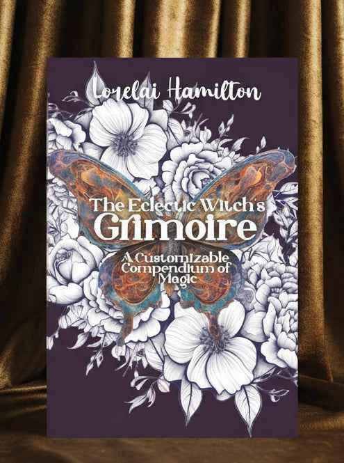 The Eclectic Witch's Grimoire: A Customizable Compendium of Magic - Paperback - Lucky Girl Gifts