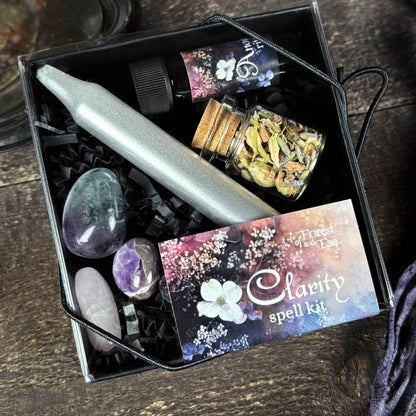 Clarity Spell Kit • Insight & Intuition Ritual • Witchcraft - Lucky Girl Gifts