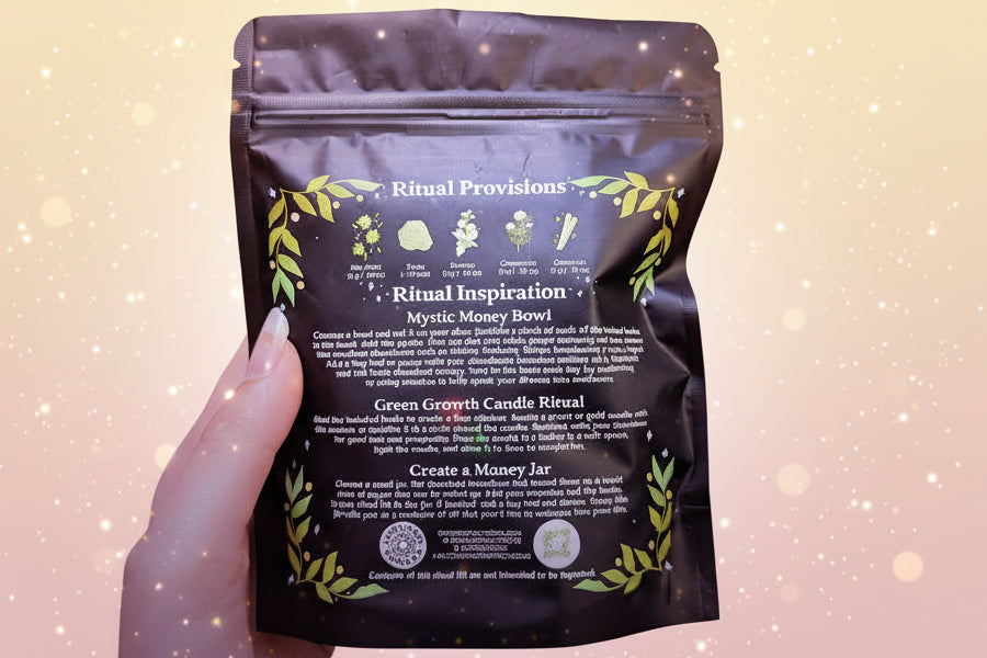 Money Magick Ritual Kit - Abundance, Prosperity, Manifest-2