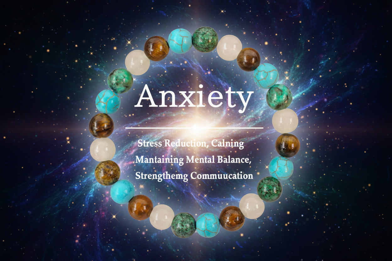 Crystal Bracelets for Wealth and Love | 17 Crystal Options for Prosperity, Protection, Chakras & Anxiety Relief - Lucky Girl Gifts