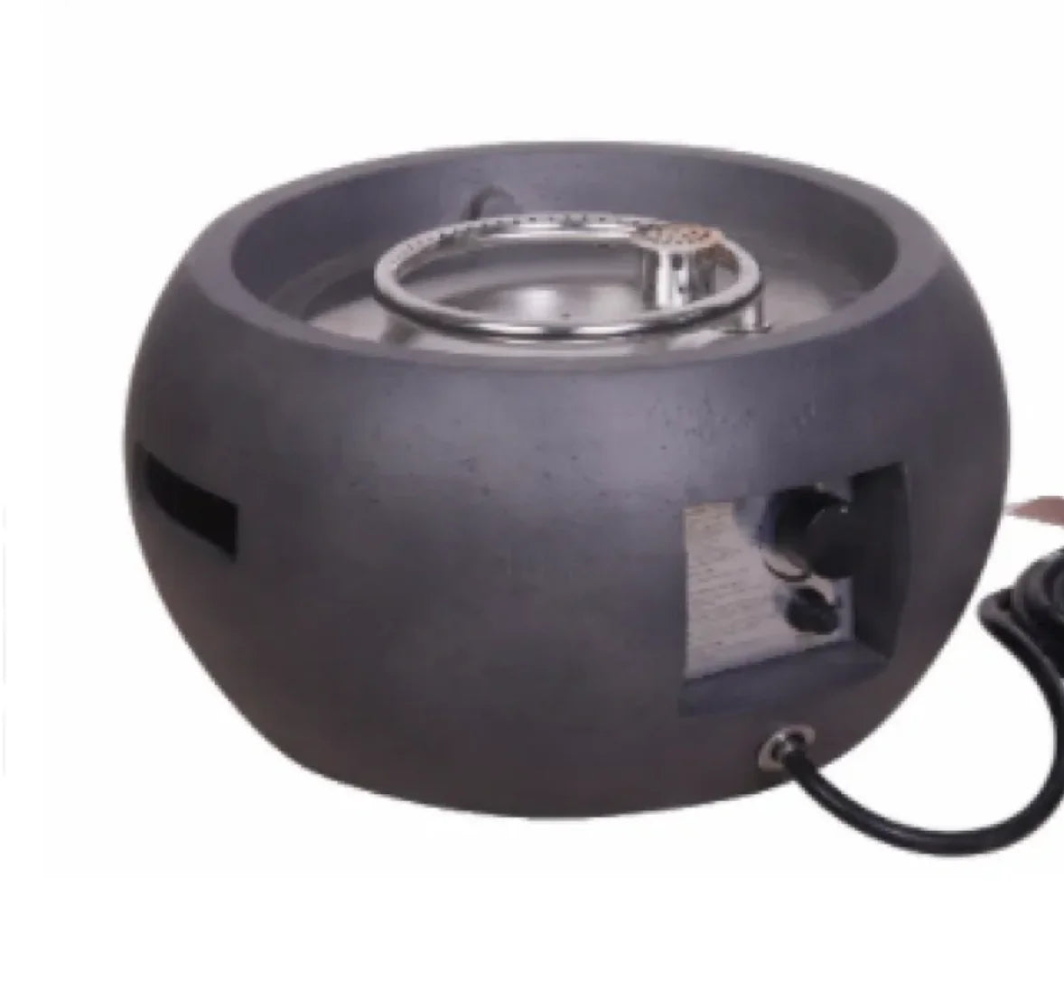 Concrete Texture Propane Fire Pit