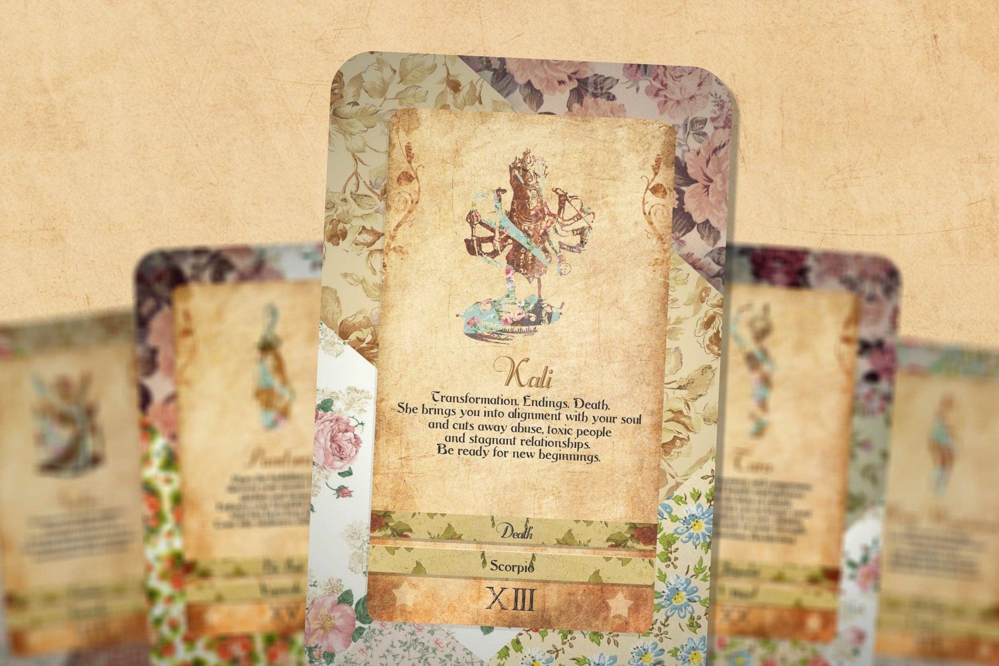 Tarot Deck - Goddess Power Cards - Major Arcana - Sacred Fem-4
