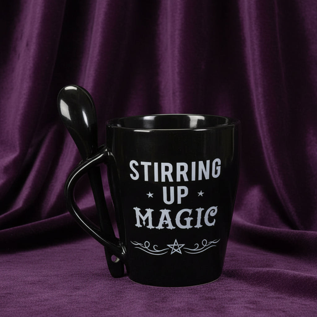 Stirring Up Magic Mug & Spoon Set