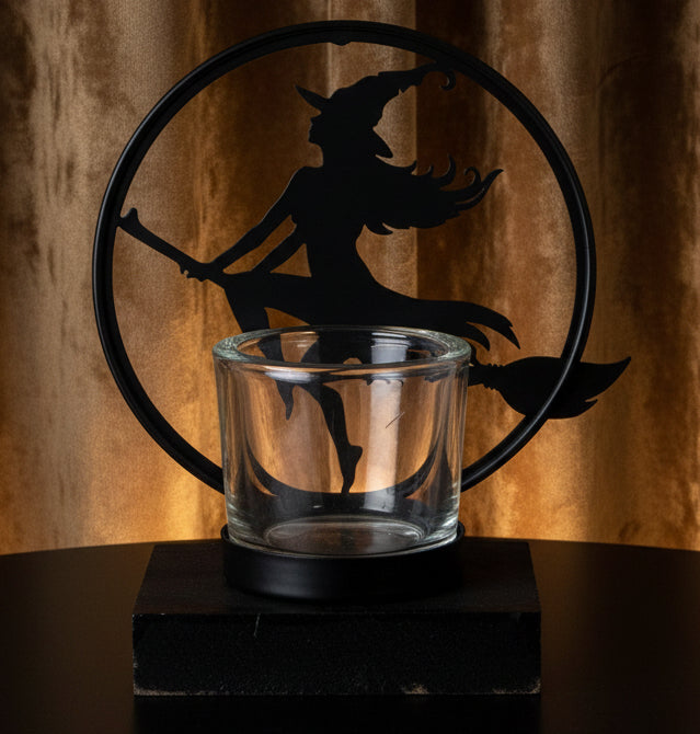 Witch By Moonlight Tea Light Holder