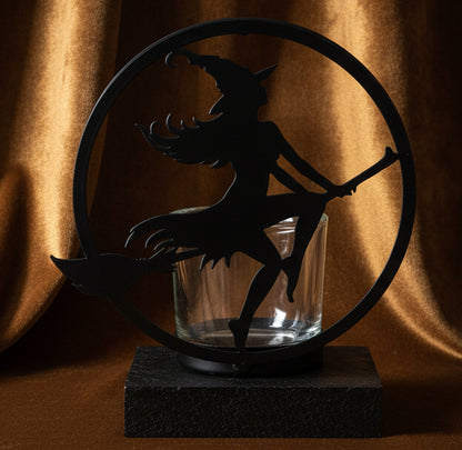 Witch By Moonlight Tea Light Holder