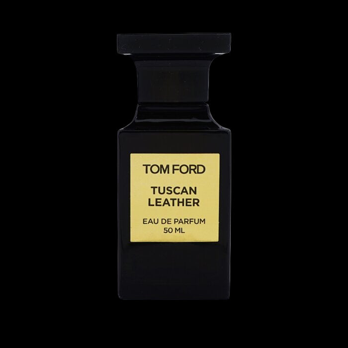Tom Ford Tuscan Leather perfume bottle on a white background