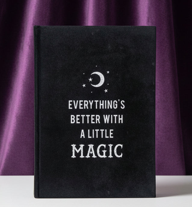 Better With Magic Velvet Journal