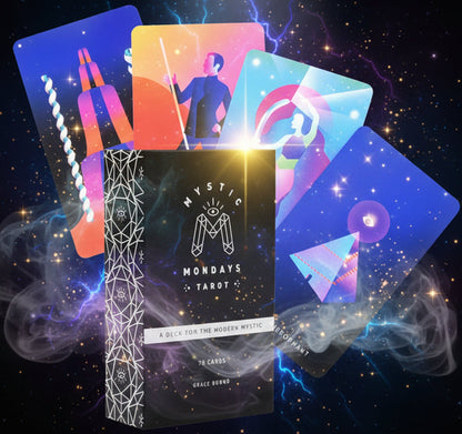Mystic Mondays Tarot Deck - Modern Mystic Divination Tool - Lucky Girl Gifts
