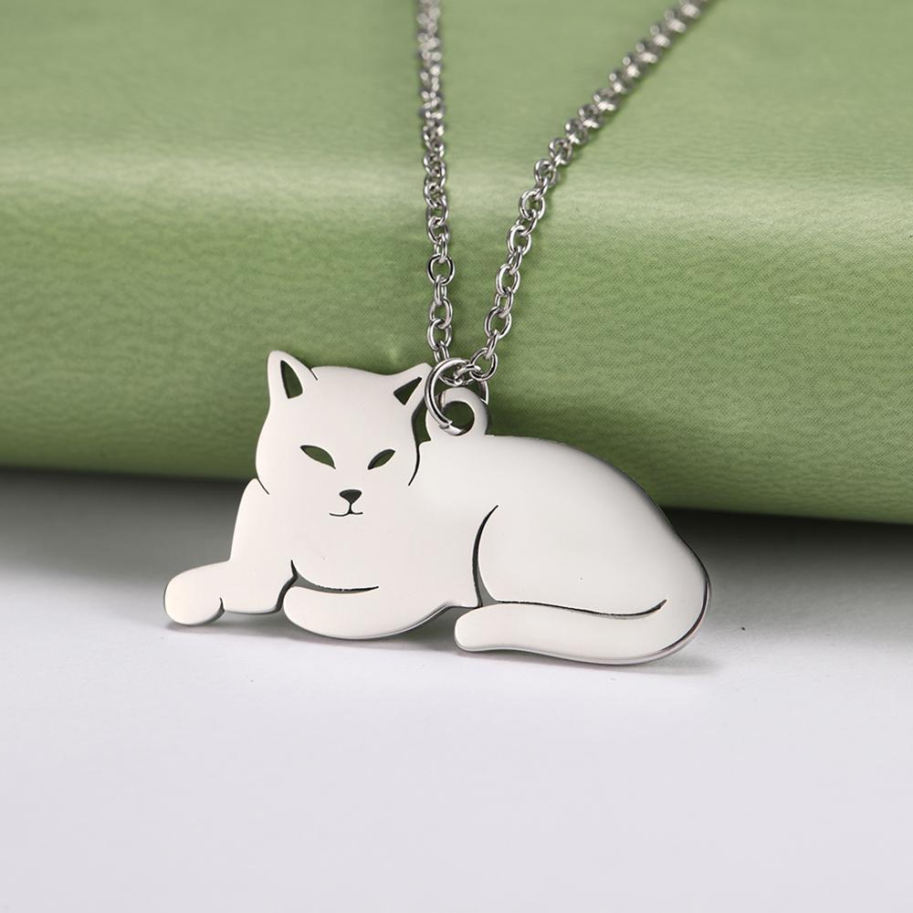 Koala Mother And Baby Koala Bear Stainless Steel Necklace
