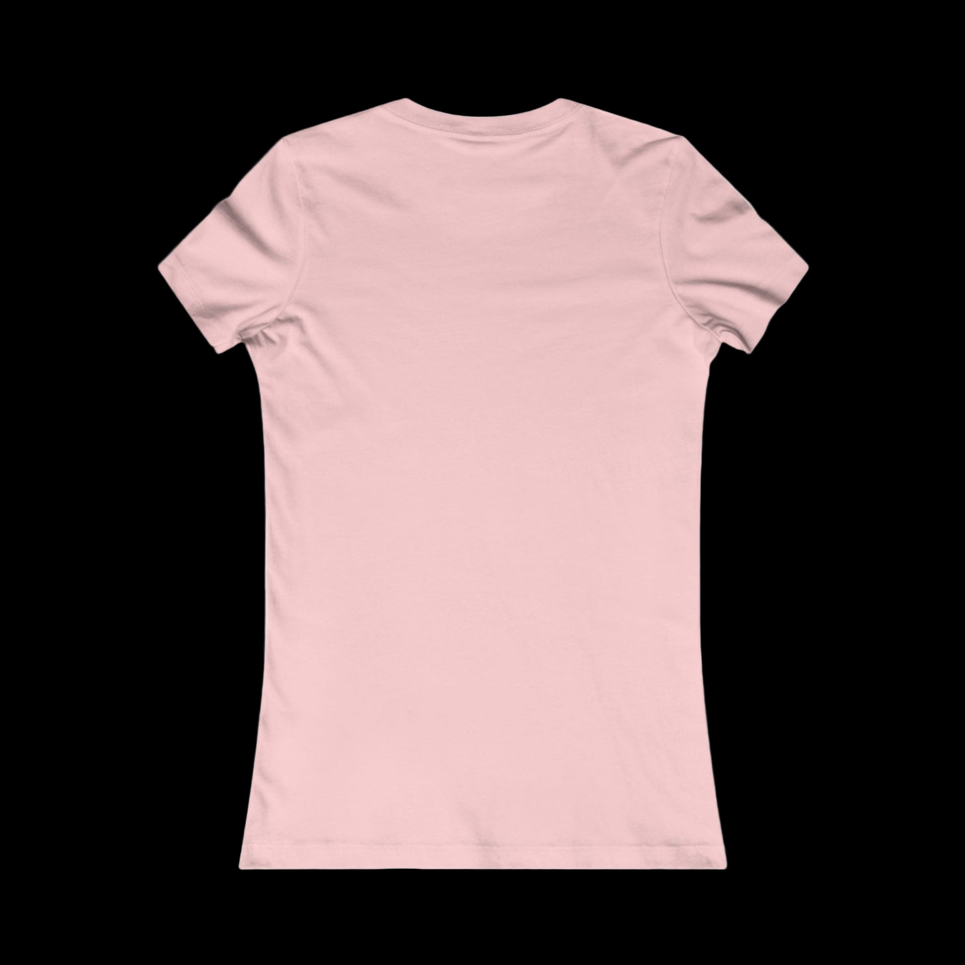 Pink t-shirt on a white background